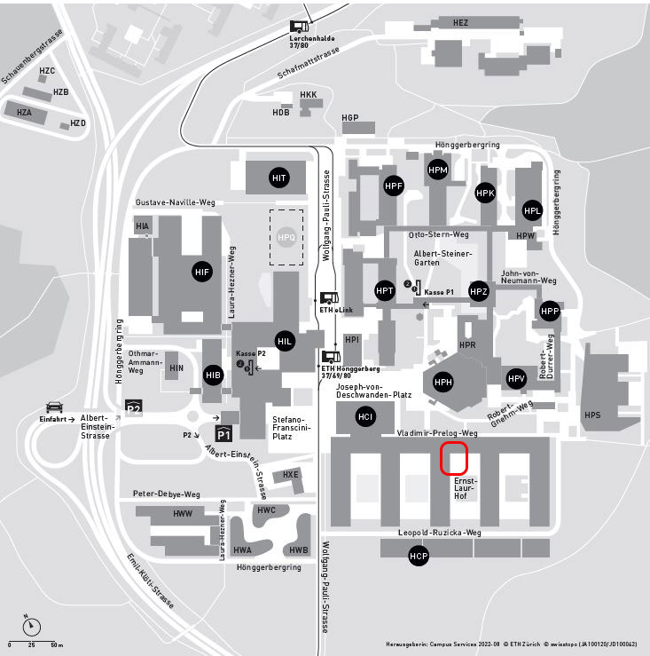 How to Find Us – HCI Isotope Labs | ETH Zurich